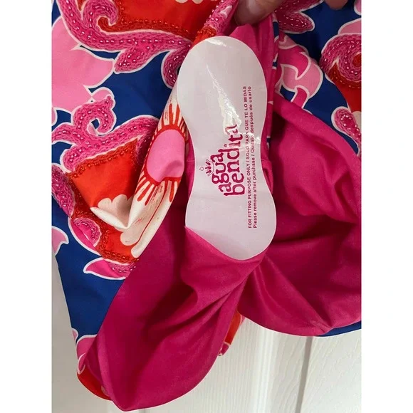 Free People X Agua Bendita• Petra One Piece Swimwuit Beaded - Picture 11 of 12